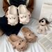 Croc Shoes Cartoon Cute Non-Slip Outdoor Wear Stepping On Feces Feeling Thick Sole Closed-Toe Slippers Indoor And Outdoor Slippers For Women Outdoor Wear_vogvips.com