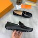 New Lazy Men's Genuine Leather Summer British Style Slip-On Loafers Cowhide Casual Driving Shoes_vogvips.com
