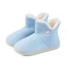 High Top Thickened Full Coverage Home Confinement Shoes, Slippers For Women In Winter, Heel Insulation, Plush Indoor_vogvips.com