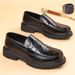Men's Top Layer Cowhide Spring New Style Business Casual Men's High-end Genuine Leather Thick Soled Single Shoes Wenzhou_vogvips.com