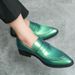 ct 2025v New European Pointed Toe Shoes For Men, British And Korean Style Loafers, Business Slip-On Casual Height-Increasing_vogvips.com