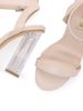new Transparent Classic One Strap High Heels Foreign Trade Open Toed Small Round Head Sandals_vogvips.com