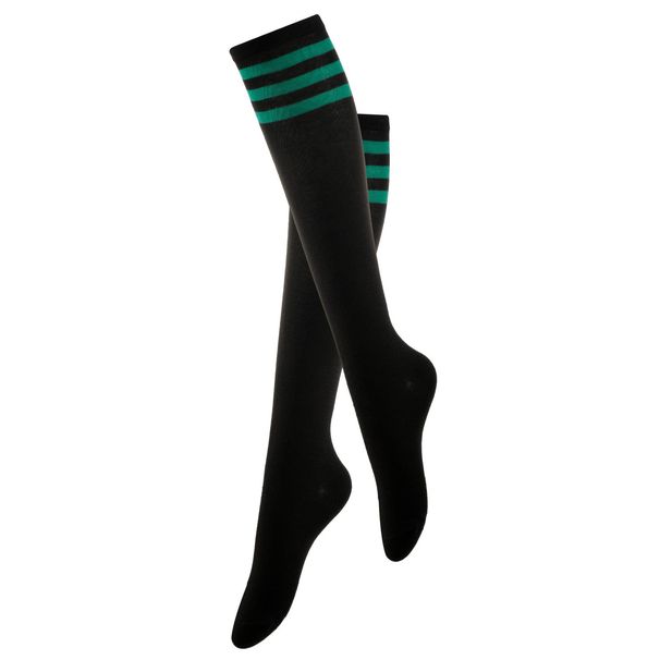 RMSWEETYIL Striped For Women Kawaii Cute Sexy Goth Lolita Long Tall Knee High Sport Athletic Knit Socks_vogvips.com