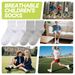 Children's Made Of Combed Cotton Ultra-thin Mesh H Breathable Short Socks Suitable For Boys And Girls_vogvips.com