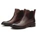 2023 New Formal High-top Shoes Leather Men's Trendy Short Fleece Lined Suede Slip-on Martin Boots_vogvips.com