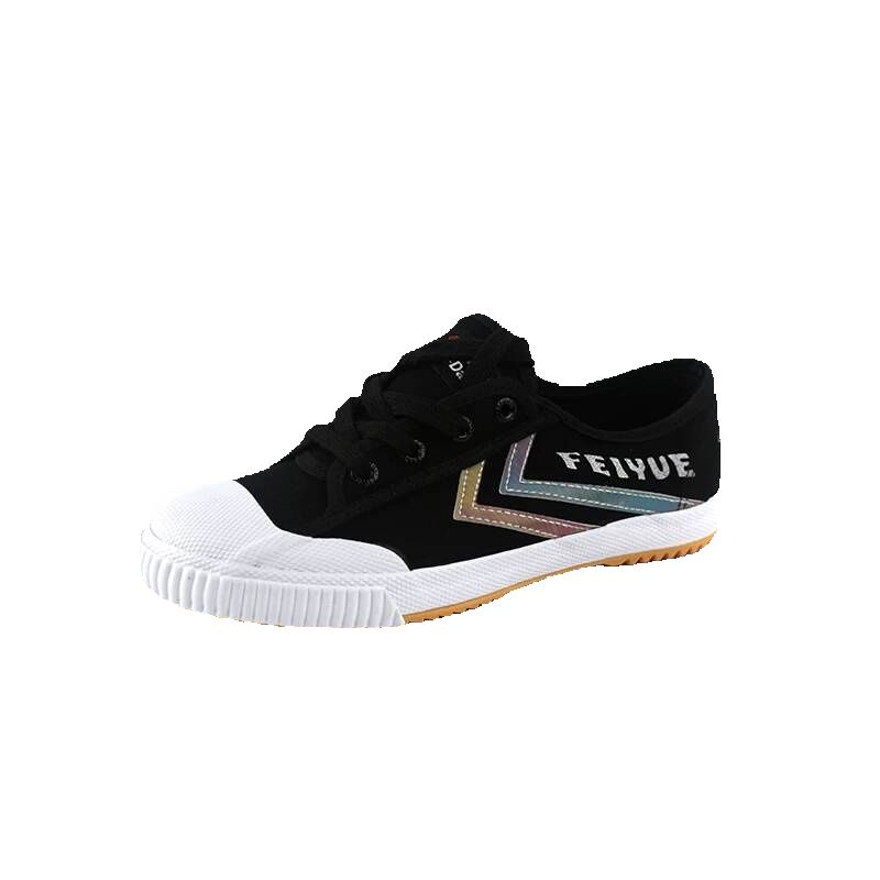 Dafu Feiyue Unisex Couple's Matching Sneakers, Authentic Flat Deep Mouth Lace-Up Casual White Canvas Shoes_vogvips.com