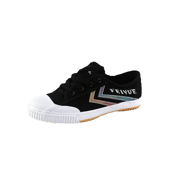 Dafu Feiyue Unisex Couple's Matching Sneakers, Authentic Flat Deep Mouth Lace-Up Casual White Canvas Shoes_vogvips.com