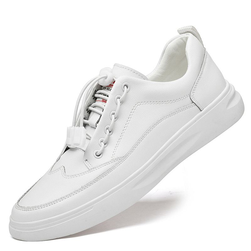 Large Size Board Shoes European Station Men's Shoes Casual Low-top White Shoes_vogvips.com