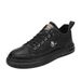 Men's Work New Spring Autumn Versatile Trendy Martin Mid-Top Business Casual Leather Shoes_vogvips.com