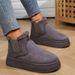 SHLIANG New Winter Women Snow Boots Plush Warm Non Slip Waterproof Ladies Flats Sneakers Casual Slip on Female Ankle Boots Botas Mujer Y0078_vogvips.com
