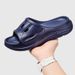 Men's Slippers Trend Summer New Versatile, With Thick Sole Comfortable Feel Stepping On Poop. Suitable Outdoor Wear And_vogvips.com