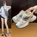 Dad Shoes Female Student Sports Running Shoes Casual Shoes Platform Height Increase_vogvips.com