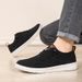 's New Cross-border Lightweight Lace-up Casual For Men, Breathable Fly-knit Loafers, Large Size Mesh Men's Shoes_vogvips.com