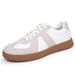 Thick-Soled German Training For Men 2025 New Spring And Summer Breathable Versatile Casual White Shoes Men's Sneakers_vogvips.com