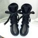 High Tube Sheepskin Snow For Women, Fleece-Lined And Thickened Cotton Shoes, 2025 New Winter Women's Leather Waterproof_vogvips.com