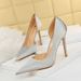 Elegant Satin Pointed Toe Stiletto Heels Women Chic Open High Heel Pumps For Parties Evening Events Sizes_vogvips.com