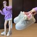 Little White Shoes Female And Female Students Leisure Sports Versatile Board Shoes Street Shooting_vogvips.com