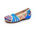 Woven Decoration Oxford Sole Shallow Cut Women's Embroidered Cloth And Single Shoes_vogvips.com