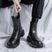European Warm Series High Top Shoes British Style Chimney Spring Autumn Martin Summer High-end Boots Men 21271_vogvips.com
