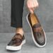 New Plus Size Fringed Board Fashionable Shoe Covers, Leather Shoes, Formal Wear, Casual Loafers, Men's Shoes_vogvips.com