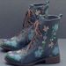 Women's Western Rider Boots plus Size Printed Chunky Heel Autumn Arrival European American Style_vogvips.com