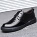 European Warm Series 2025 Autumn New Men's Business Casual Genuine Leather Lace-up Single Fleece Lined Warm Cotton Shoes Winter 3288_vogvips.com