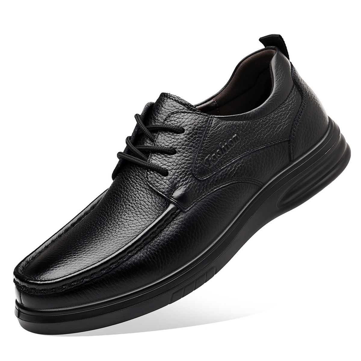 .Men's Leather Shoes 26 New Style Formal Business Casual Shoes In Black_vogvips.com