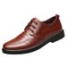 Men's Leather Autumn New Business Formal British Style Breathable Casual Korean Version Youth Shoes_vogvips.com