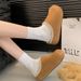 2025 Platform Shoes For Women Autumn New Fashion Versatile Sports Casual Lightweight Retro Closed-Toe Half_vogvips.com