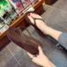 Double-strap Wedge-heeled Thick-soled Flip-flops Women, Suitable For Outdoor Wear In Summer, Beach Seaside, Non-slip,_vogvips.com