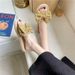 New Summer 's Slippers Outdoor Wear, Flat Fashionable Bowknot Trendy Versatile Beach Sandals For_vogvips.com