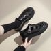 Roman Sandals Women's Platform Bag Head Single Shoes With Skirt Loafers Small Leather Shoes Outside_vogvips.com