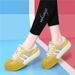 Breathable Casual Training Shoes For Women 2025 Summer New Mesh Shoes Thick Sole Fashion Versatile Sports Sneakers_vogvips.com
