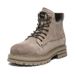 Thick-soled Heightening Rhubarb Boots, Men's And Women's Martin Boots, Casual Mountaineering Kicks, Not Bad Tooling Boots_vogvips.com