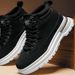 European Warm Series 2025 Autumn New High-Top Martin Shoes Workwear Height-Increasing Yellow Thick-Soled British Style Men's Boots_vogvips.com