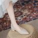 Sharp Pointed Flat Single For Women, New Sparkling Fairy Bridesmaid Versatile Shallow Mouth Scoop Shoes, One Foot_vogvips.com