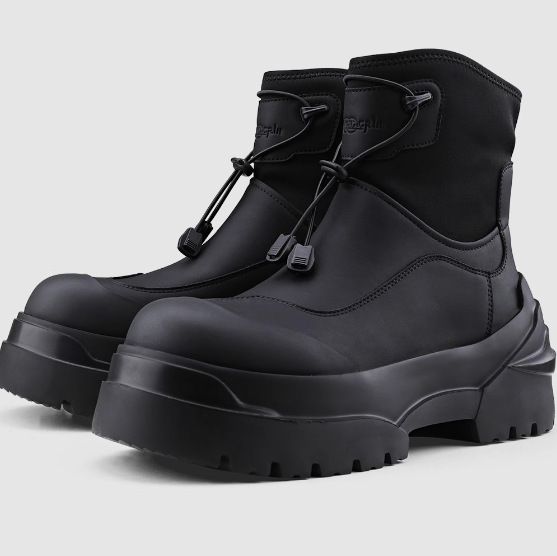 Men's Shoes Autumn Super Hot Couple Snow Boots Vibe Style Outdoor Functional Style Thick Bottom Short Boots_vogvips.com