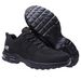 Men's Steel Toe Safety Shoes, Anti-Smashing Anti-Puncture, Fly Knit Upper, EVA Air Cushion Sole For Miners, Construction & Factory Workers_vogvips.com
