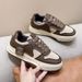 Women's Shoes Sneakers Fashionable Thick Soled Sports Casual Shoes White Retro Hong Kong Style New Trendy Ins Shoes_vogvips.com