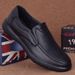 European Warm Series Autumn Winter New Men's Dad Slip-on Fleece Lined Middle-aged And Elderly Non-slip Leather Shoes_vogvips.com