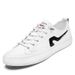 Men's Shoes Little White Shoes Flat Skateboard Shoes Men's Casual Student Microfiber Leather Surface_vogvips.com