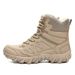 Large Size Outdoor Hiking Tactical Boots Training Field Training Military Boots Hiking Shoes Men's Boots Cotton Shoes_vogvips.com