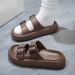 Hot Summer Outer Wear, Soft-Soled, Lightweight, Thick-Soled, Non-Slip, Wear-Resistant Beach Sandals For Women_vogvips.com