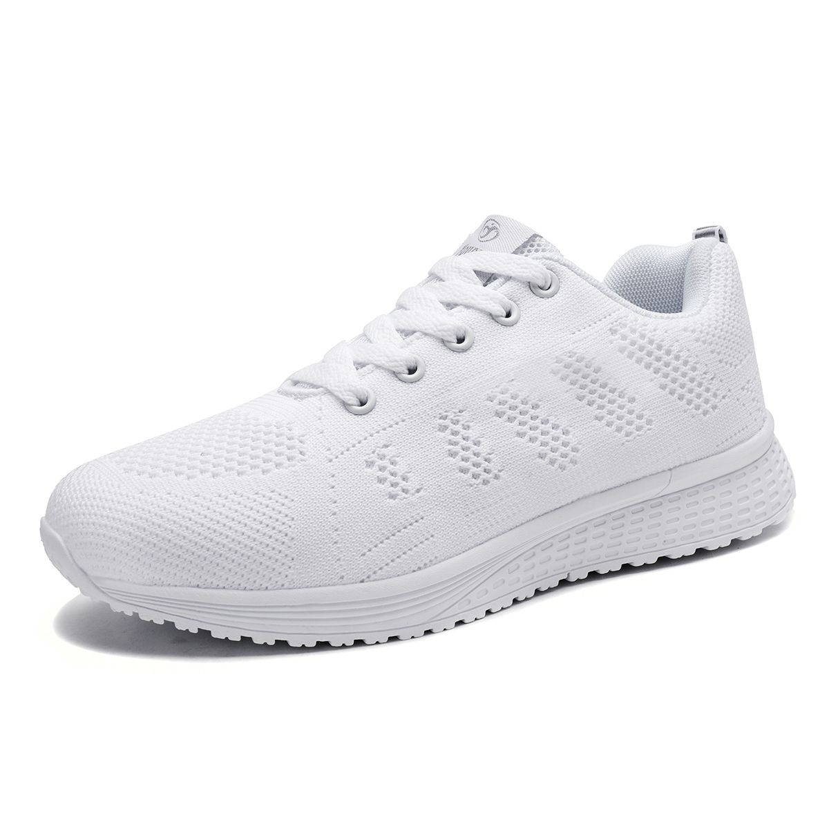 Women Sneakers Lightweight Ladies Trainers Breathable Woman Running Daily Walking Outdoor Athletic Lace Up Flat Fiess_vogvips.com