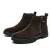 New Fashion Retro Martin Boots Men's Thick Sole Lace-up Business Leather Men's Boots Round Toe Thick Sole High Top Leather Boots Chelsea Short Boots_vogvips.com