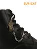 Gothic And Punk Style Single-piece Personalized Skull Hand Pendant Shoe Chain, DIY Shoe Decoration, Detachable And Reusable._vogvips.com