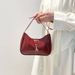 Women's Chain Heels & Underarm Bag Set – Pointed Toe Slides With Mini Shoulder Bag (Evening Glam Combo)_vogvips.com