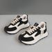 YB2F28 New Breathable White Shoes 2025 Spring And Autumn Wear Resistant Casual Thin Bottom Heightened Korean College Sneakers_vogvips.com