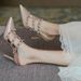Rivet Nude High Heels With Thin Heel, 2026 New Model, Closed-Toe Half-Slipper, Backless Roman Sandals For Women, Summer_vogvips.com