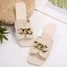 New Summer Soft Bottom Casual Black Wear Lazy Flat Sandals_vogvips.com
